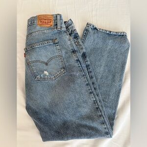 Levi's Light Blue Flare Jeans